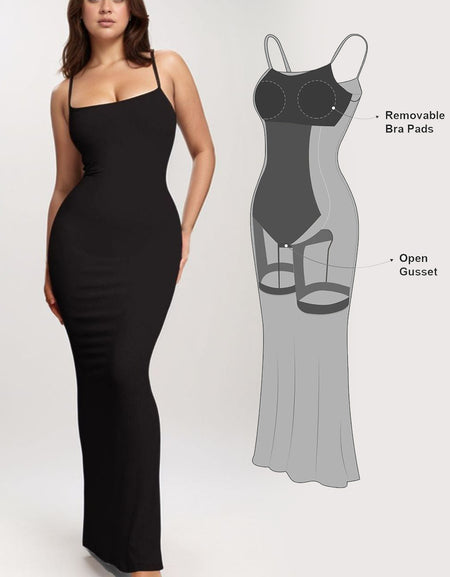 Basic Bae Built-In Shapewear Sleeveless Maxi Dress