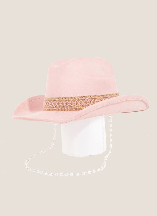 Load image into Gallery viewer, Fame Ornate Band Cowboy Hat
